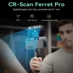 Creality CR-Scan Ferret Pro WiFi 3D Scanner Portable Handheld Anti-shake Tracking 0.1mmAccuracy Wireless Scanning for iOS Androi 2