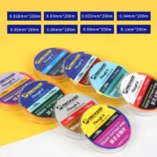 MECHANIC High Hardness Special Steel Cutting Wire for Mobile Phone LCD Screen Separation Repair Tools 0.028mm--0.1m 2