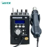 QUICK 2008 Original ESD Lead-Free Digital Display Heat Gun Welding Rework Soldering Station Mobile Phone Maintenance Air Gun 3