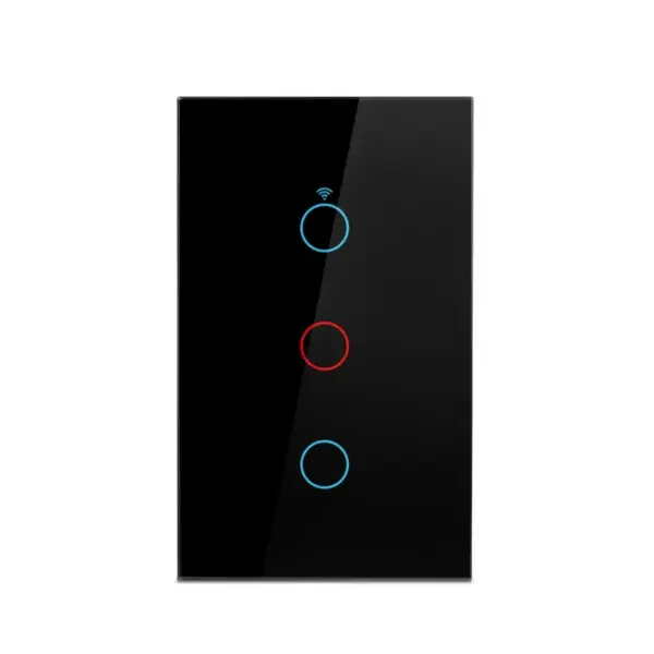 Tuya WiFi US Smart Light Switch Wall Touch Switch  Neutral wire/No Neutral wire Required 120 Type Work with Alexa, Google Home 8