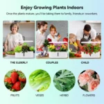 Plant Hydroponics System Growing Indoor Garden LED Light Smart Planting Machine Self Watering Indoor Home Gardening Planter 4