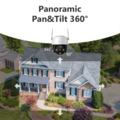 IMOU Cruiser SE+ 3MP Outdoor PTZ Wi-Fi Camera IP66 Weatherproof Camera Two Way Audio Color Night Vision AI Human Detection 2