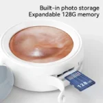 1.38'' Ear Camera Wit IPS Display and 1080P Camera Ear Check Portable Inspector for Ear Mouth Pet With 12tips Replaceable Tools 4