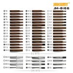 JAKEMY JM-8166 61-IN-1 Magnetic Screwdriver Set Precision Phillips Torx Screw Driver Bits for Phone PC Glasses Repair Hand Tools 3
