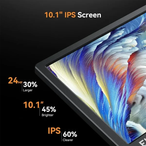 Elikliv EDM202 Flex Digital Microscope with Flex Arm 2000X 10.1"HDMI Soldering Electronics Microscope for PCB Inspection Repair 3