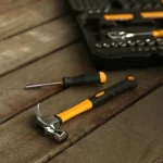 DEKO DKMT128/DKMT196 Home DIY Tool Set Auto Repair Combination Package Hand Tool Kit with Plastic Tool box, Screwdriver, Hammer 5