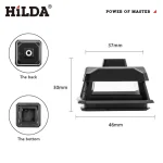 HILDA Laser Level Protective Glasses Vertical and Horizontal Lasers Glass Protective Cover Accessories 10