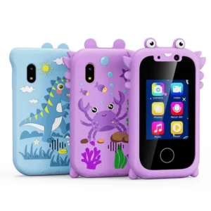 Kids Smart Phone Educational Toys Children Musical Player MP3 Dual Camera Selfie With 512MB Card Touchscreen Learning Toy Gifts 1