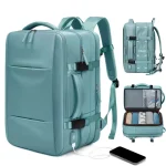 Travel Backpack For Men Expanded 39L hiking Business Laptop Backpack For Women USB charging 17 inch waterproof school Backpack 1