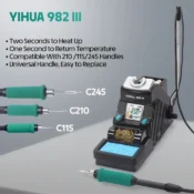 YIHUA 982-III C115 C210 C245 Soldering Iron Precision Soldering Station  Control Temperature Welding Rework Station 1