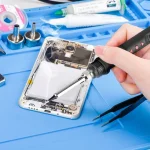 JCD Soldering Iron Kit 80W LCD Digital Display Adjustable Temperature With Switch Portable iron 220V/110V Welding Tools 908U 5