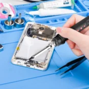 JCD Soldering Iron Kit 80W LCD Digital Display Adjustable Temperature With Switch Portable iron 220V/110V Welding Tools 908U 5