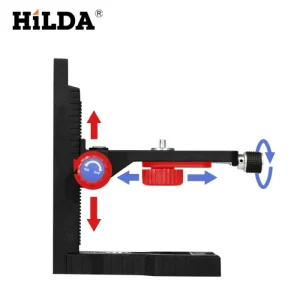 HILDA L-shape Magnetic Bracket Leveling Laser Level Adapter Magnet Multifunctional Wall Mount Bracket for All Level 2