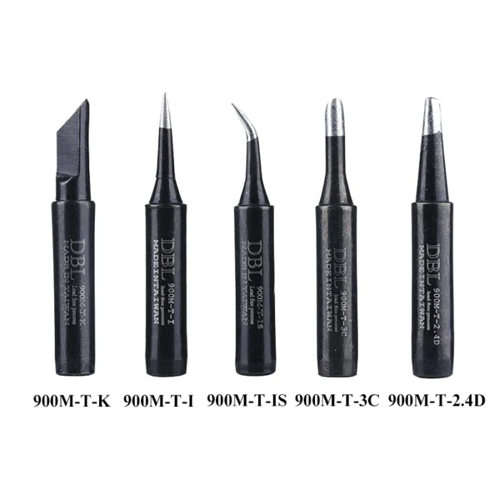 5Pcs/lot Black Lead-Free Soldering Iron Tip 900M-T-I 900M-T-IS 900M-T-K Welding Solder Station Iron Tips 1 5Pcs/lot Black Lead-Free Soldering Iron Tip 900M-T-I 900M-T-IS 900M-T-K Welding Solder Station Iron Tips 1