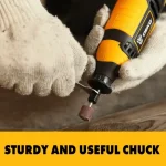 DEKO DKRT135ST/170ST 220V AC Electric Drill Variable Speed Mini Grinder Rotary Tool for Grinding/Cutting/Sanding/Wood Carving 5