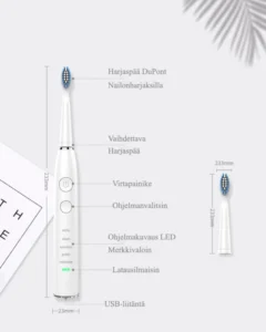 Seago SG-575 Sähköhammasharja, USB, Matkapakkaus - Image 3
