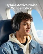 Soundcore by Anker Life Q30 Hybrid Active Noise Cancelling Headphones Wireless Bluetooth Headphones Over Ear Headset Earphone 3
