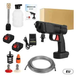 30BAR Cordless High Pressure Cleaner Washer Spray Water Gun Car Wash Pressure Water Cleaning Machine for Makita 18V Battery 8
