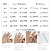 [2024] COLMI R06 Smart Ring Men Women, Heart Rate and Blood Oxygen Monitor, IP68 & 5ATM Waterproof, Multi-sport Mode 5