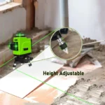 CLUBIONA Lines laser level Metal Base 360 Rotation Adjustment Bracket for 1/4- or 5/8-inch interface laser Measure Tool 6