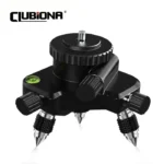 CLUBIONA Lines laser level Metal Base 360 Rotation Adjustment Bracket for 1/4- or 5/8-inch interface laser Measure Tool 1