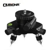 CLUBIONA Lines laser level Metal Base 360 Rotation Adjustment Bracket for 1/4- or 5/8-inch interface laser Measure Tool 1