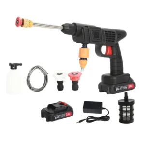 Electric High Pressure Wash Rechargeable Car Wash Gun Cordless Electric Water Gun Foam Machine for Makita 24V Battery 8
