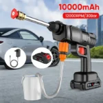 1000W Cordless High Pressure Cleaner Washer Spray Water Gun Car Wash Pressure Water Cleaning Machine Tool for Makita 18V Battery 5