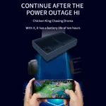 DC 18W 5V/9V/12V 1A USB 5V 2A Large Capacity Multipurpose Mini Portable 10400mAh UPS Backup Power Adapter for WiFi Router 3