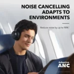 Soundcore by Anker Space One Active Noise Cancelling Headphones Wireless Bluetooth Headphones Wireless Bluetooth Headset 3