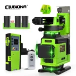 Clubiona 4D 16 lines Professional German Core Floor Ceiling Remote Control Green Line Laser Level with 5000mahs Li-Ion Battery 1
