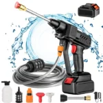 Portable Cordless 48V High Pressure Car Wash Gun Foam producer Water Gun 1