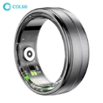 [2024] COLMI R06 Smart Ring Men Women, Heart Rate and Blood Oxygen Monitor, IP68 & 5ATM Waterproof, Multi-sport Mode 1