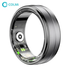 [2024] COLMI R06 Smart Ring Men Women, Heart Rate and Blood Oxygen Monitor, IP68 & 5ATM Waterproof, Multi-sport Mode 1