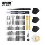 JAKEMY JM-8187 Precision Screwdriver Set Aluminum Alloy Handle Magnetic CR-V Bits for Mobile Phone Tablet PC Repair Hand Tools 3