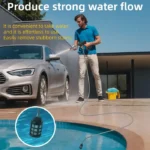 Wireless High Pressure Car Wash Washer Gun Cordless Generator Electric Spray Cleaner Car Washing Machine For Makita 21V Battery 4