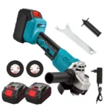 125MM 3 gear. gear Speed Brushless Electric Angle Grinder for Makita Battery grain cut Woodworking Machine Power Tool 1