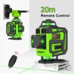 Clubiona 16/12 Lines Laser Level green line Self-leveling 360 Horizontal And Vertical Super Powerful green Beam Laser Level 4