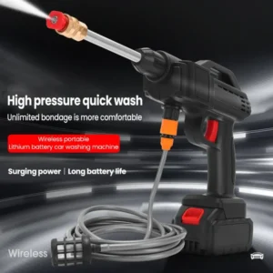 1500W Cordless High Pressure clean Wash Spray Water Gun Car Wash Pressure Water washing Machine For Makita 18V Battery 2