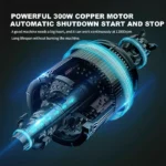 30BAR Cordless High Pressure Cleaner Washer Spray Water Gun Car Wash Pressure Water Cleaning Machine for Makita 18V Battery 4