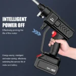 Portable Cordless 48V High Pressure Car Wash Gun Foam producer Water Gun 5
