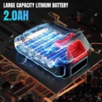 Electric Caulking Gun for Makita 18V Battery 4 Gears Speed Adjustable Cement Glass Adhesive Glue Seal Sealant Tool 2