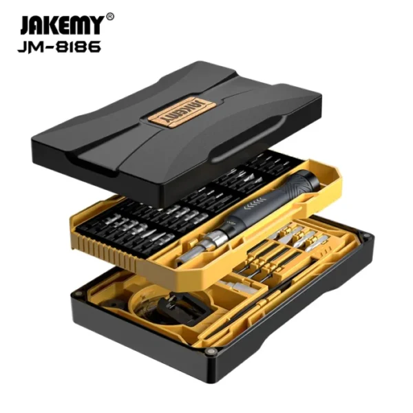 JAKEMY JM-8186 83 IN 1 Precision Screwdriver Set Multi-Function Magnetic Bits Screw Driver for Smartphone Computer Repair Tools 2