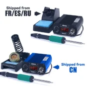 YIHUA 948DB+-II 110-240V Soldering Station 75W Quick Heating with Tip T12 Electronic Soldering Iron Station 6