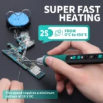 YIHUA 928D-IV C235 Smart Electric Soldering Iron Adjustable Temperature Portable Precision Soldering Iron Station Kit 4