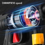 Electric High Pressure Wash Rechargeable Car Wash Gun Cordless Electric Water Gun Foam Machine for Makita 24V Battery 2