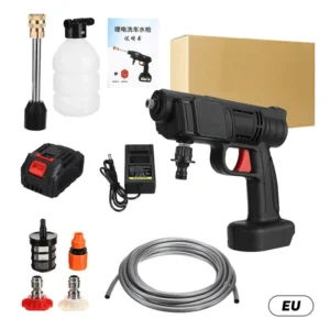 30BAR Cordless High Pressure Cleaner Washer Spray Water Gun Car Wash Pressure Water Cleaning Machine for Makita 18V Battery 9