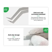 RELIFE ST-20L Precision High Hardness Tweezers Chip Tinning Positioning Tweezers for Smartphone Motherboard CPU IC Repair Tools 6