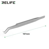 RELIFE ST-20L Precision High Hardness Tweezers Chip Tinning Positioning Tweezers for Smartphone Motherboard CPU IC Repair Tools 2