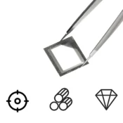 High Precision Tweezers Stainless Steel Straight Tip Fingerprint Fly Wire Tweezer for Mobile Phone Repair Tools 4